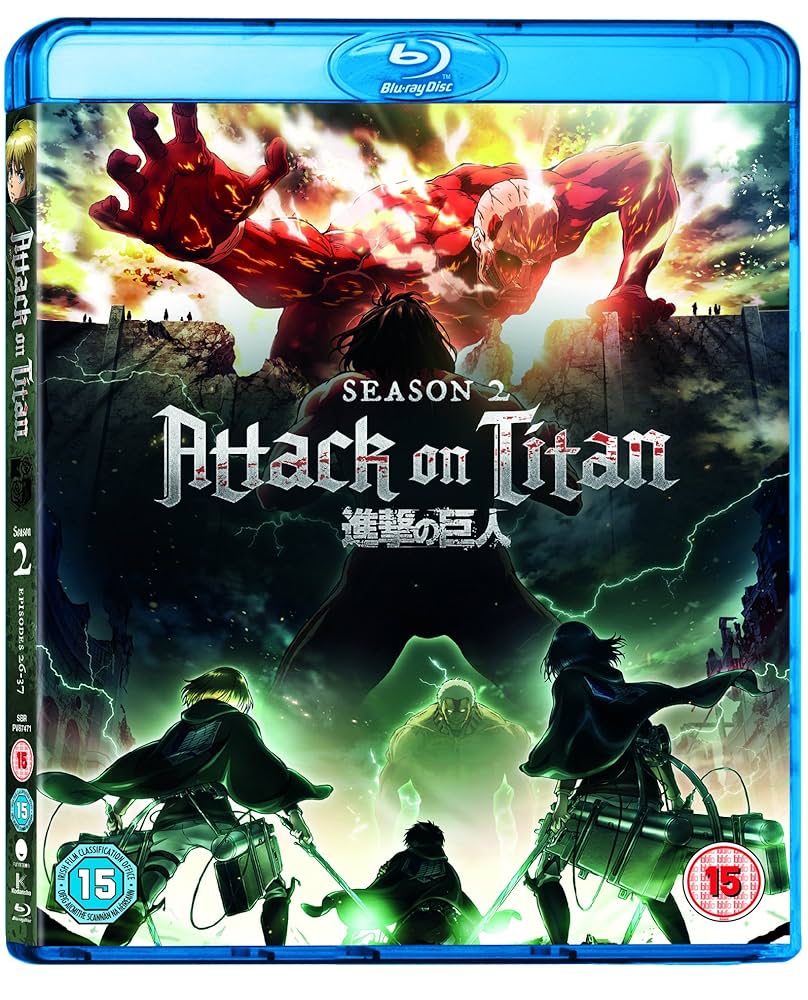 Amazon.com: Attack on Titan - Season 2(Funimation) [Blu-ray